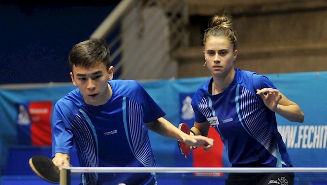 Ishiy e Bruna. Crédito: Arquivo/ITTF.