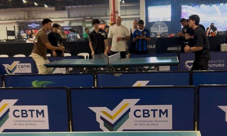 CBTM leva tênis de mesa ao Arnold Sports Festival e amplia alcance da modalidade em ano de centenário