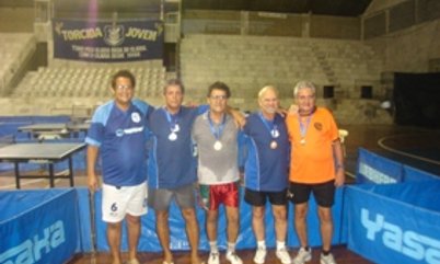 PÓDIO COPA BRASIL SÉRIE PRATA - VETERANOS 50