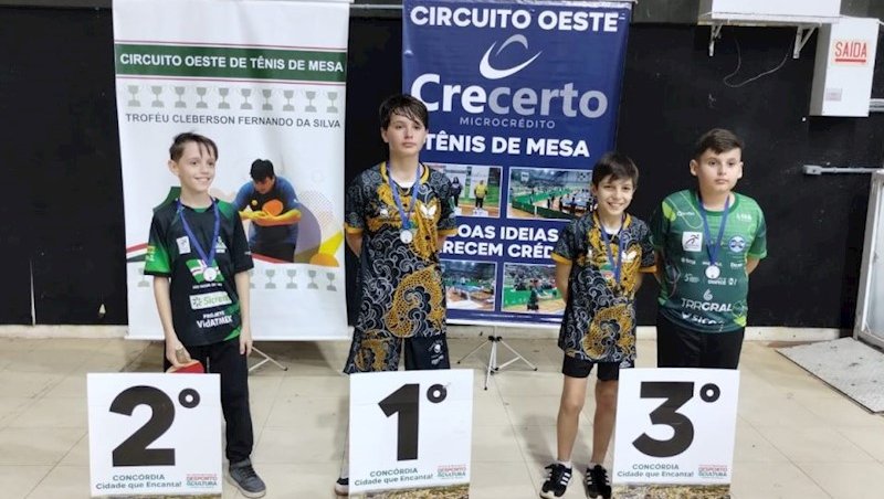 Os atletas de São Domingos estiveram bastante no p