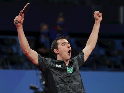 Hugo Calderano representará o Brasil no WTT Contender Durban, na África do Sul