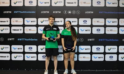 Flavio de Sousa e Luiza Fontanive conquistam título nas duplas mistas Sub-15 e impulsionam campanha brasileira em São José