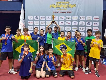 Brasil encerra participação no Campeonato Pan-americano Sub-11 e Sub-13 com onze medalhas e na segunda colocação geral da competição