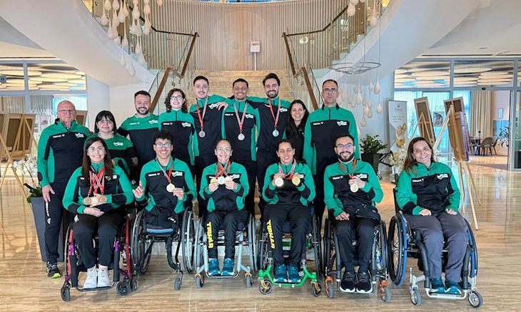 Equipe do Brasil encerra participação no Para Challenger Lasko 2025 com 11 medalhas
