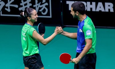 Giulia Takahashi e Guilherme Teodoro vencem na estreia de duplas e ficam a um passo da fase principal do WTT Feeder Varazdin