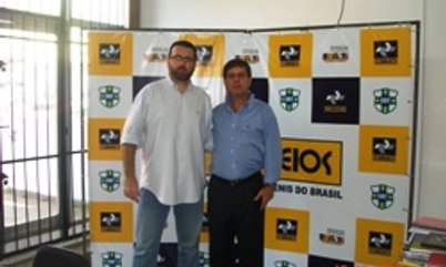 ALAOR SE ECONTRA COM PRESIDENTE DA CONFEDERAÇÃO BRASILEIRA DE TÊNIS