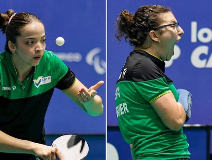 Dia 2 do ITTF World Para Elite São Paulo 2025: Lethicia Lacerda e Sophia Kelmer avançam às finais