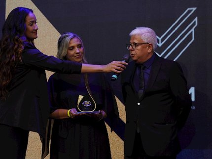 CBTM é laureada no Prêmio Sou do Esporte 2025
