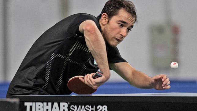 Hugo Calderano estará em ação em evento internacio