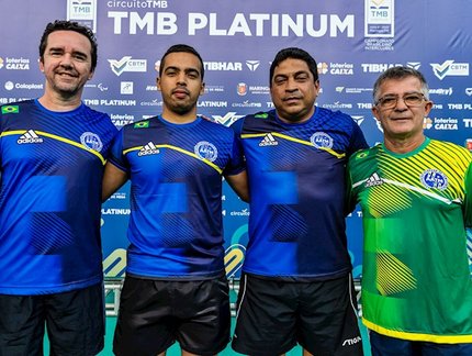 Mesa-tenistas do Acre comemoram a primeira participação em um TMB Platinum