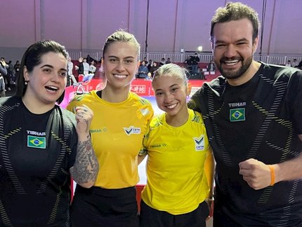 Vitória heroica deixa seleção feminina perto de feito inédito no Campeonato Mundial por Equipes