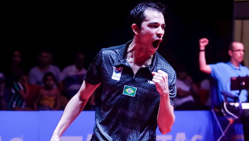 Hugo Calderano conquistou o terceiro título de WTT