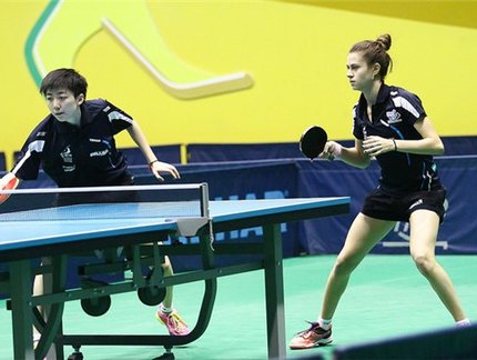 Aberto do Brasil: Brasileiras avançam nas duplas femininas e torneio pode ter final verde e amarela