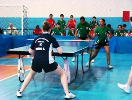 EQUIPE DE CRICIÚMA COMEMORA CONQUISTAS NA OLESC