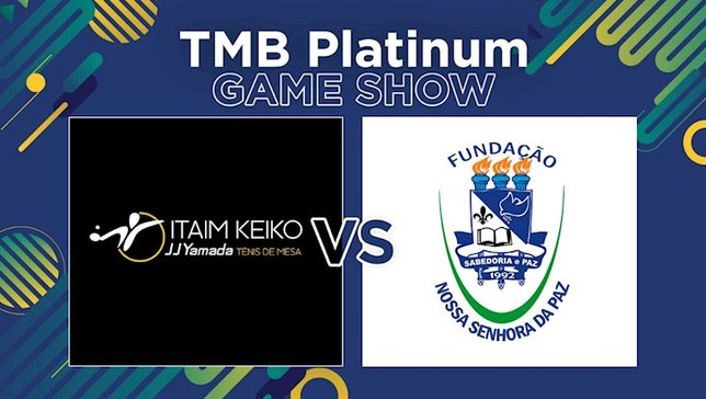 Itaim Keiko e Nossa Senhora da Paz decidem o TMB Platinum Game Show