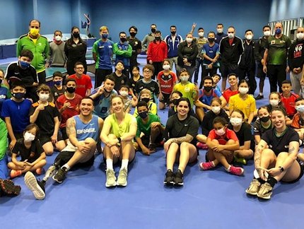 Detecção Nacional de Talentos proporciona encontro emocionante entre jovens atletas e medalhistas paralímpicas