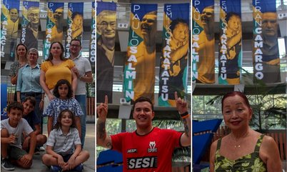 Ícones do tênis de mesa brasileiro são homenageados na cerimônia de abertura do TMB Platinum - Campeonato Brasileiro
