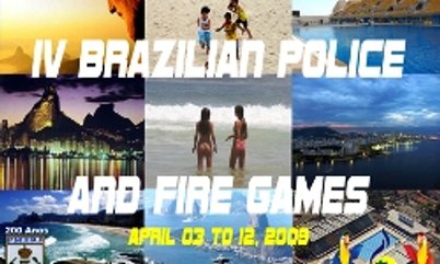 IV JOGOS BRASILEIROS DE POLICIAS E BOMBEIROS SERÁ EM ABRIL