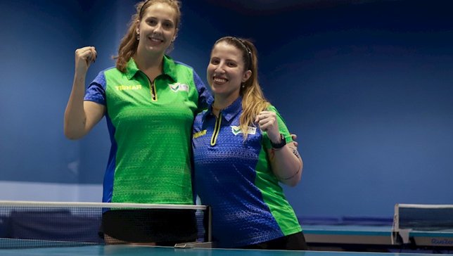 Medalhistas paralímpicas, Danielle Rauen e Jennyfer Parinos representam o Brasil no Para Showcase Event do US Smash a partir desta segunda-feira