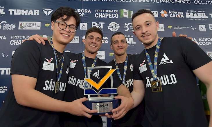 Seleção de São Paulo vence o Absoluto A masculino 