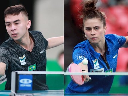 Com entrosamento em dia, Bruna Takahashi e Vitor Ishiy disputam Pré-Olímpico de duplas mistas neste sábado