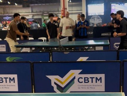 CBTM leva tênis de mesa ao Arnold Sports Festival e amplia alcance da modalidade em ano de centenário