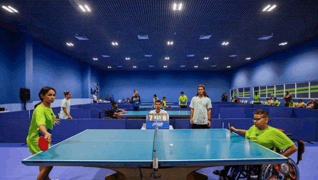Sucesso no Circuito Escolar Paralímpico: Crianças e jovens brilham no tênis de mesa em São Paulo