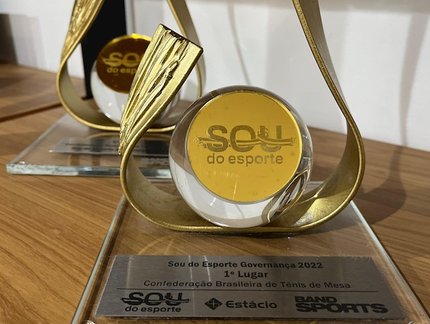 Exemplo de governança, CBTM é uma das maiores vencedoras do prêmio Sou do Esporte