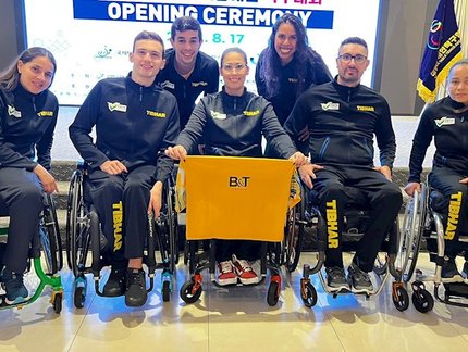 Sete atletas representam o Brasil no Aberto Paralímpico Fa40 da Coreia do Sul, que começa nesta quinta-feira (17)