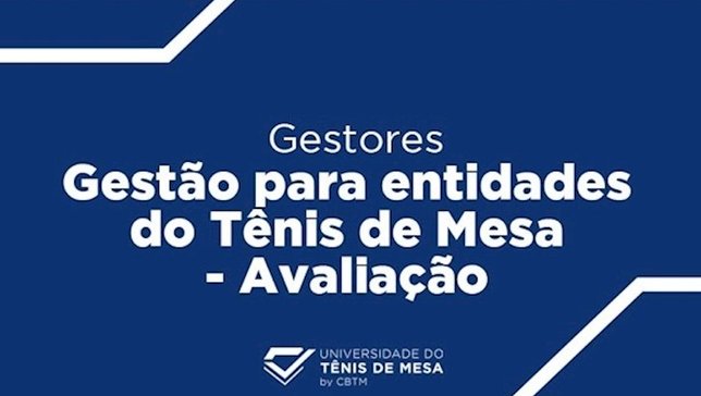 UniTM lança novo curso online para gestores: ‘Gestão para Entidades do Tênis de Mesa’