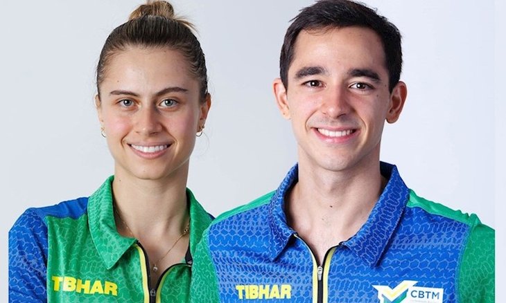 Hugo Calderano e Bruna Takahashi estreiam com vitórias tranquilas no Mundial de Tênis de Mesa, no Catar