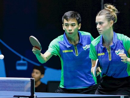 Hugo Calderano, Bruna Takahashi e Vitor Ishiy representam o Brasil no WTT Star Contender Ljubljana, na Eslovênia
