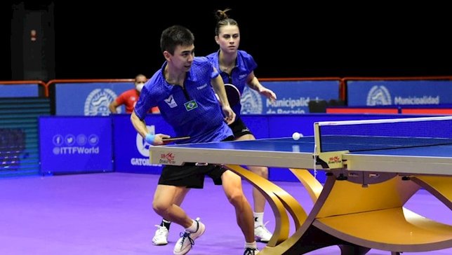 Vitor Ishiy e Bruna Takahashi não conquistaram a c