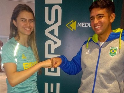 Bruna Takahashi e Guilherme Teodoro realizam fase final da preparação para os Jogos Olímpicos da Juventude