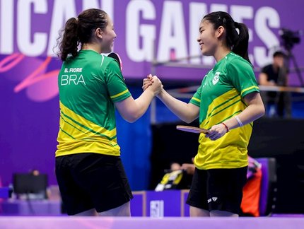 Ouros inéditos! Brasil sobe ao primeiro lugar do pódio nas Duplas Femininas e Masculinas pelos Jogos Pan-Americanos Júnior