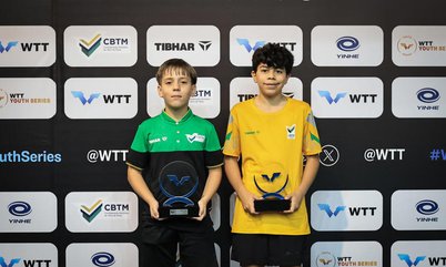Delegação brasileira encerra WTT Youth Contender São José 2026 com quatro títulos e cinco vice-campeonatos