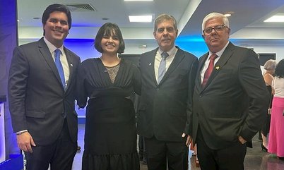 André Fufuca, ministro do Esporte, mostra toda a sua admiração pela Atleta do Ano no Prêmio Paralímpicos