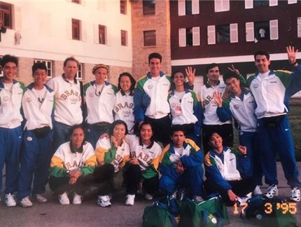 HISTÓRIAS DO PAN – O casamento que nasceu em Mar Del Plata e uniu tênis de mesa e taekwondo