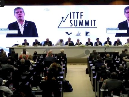 Alaor Azevedo participa do ITTF Summit e realiza reuniões estratégicas na Jordânia