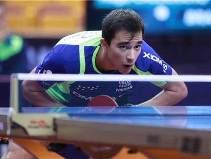 Em grande partida, Hugo Calderano é superado pelo número 6 do mundo no Aberto da China