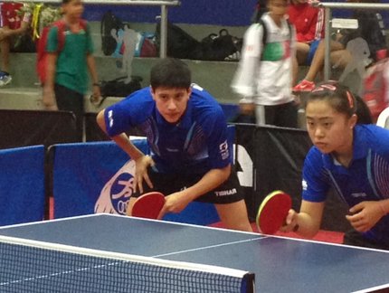 Brasil leva uma prata e um bronze nas duplas mistas juvenis do Latino Americano