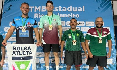 Fluminense soma 36 medalhas na 4ª etapa do Estadual de Tênis de Mesa
