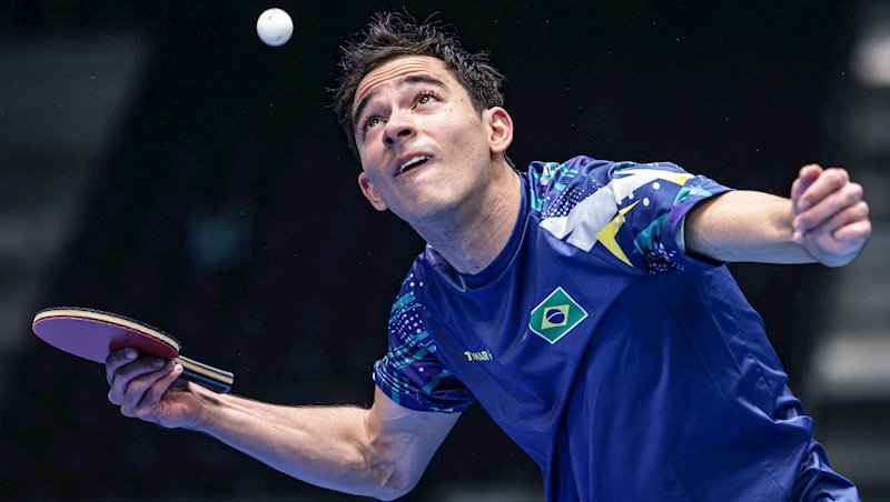 Hugo Calderano ficou com o vice-campeonato na Índi
