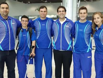 Delegação brasileira embarca para a disputa do Aberto Paralímpico da França