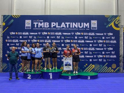 Seleção de São Paulo é a grande campeã do Absoluto D feminino do TMB Platinum – Campeonato Brasileiro