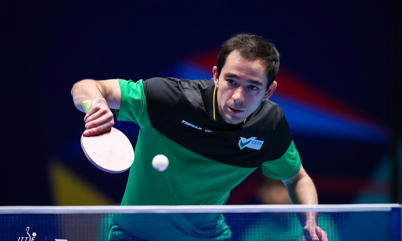 Hugo Calderano enfrenta Félix Lebrun por vaga na semifinal do China Smash