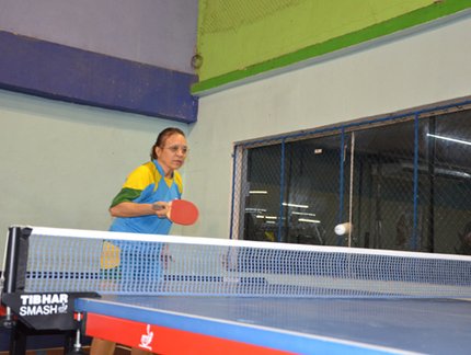 Francleide Bezerra conquistou o ouro no Tênis de Mesa dos Jogos Nacionais do Sesi