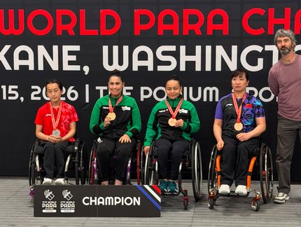 Quatro ouros marcam disputas individuais do ITTF Para Challenger de Spokane