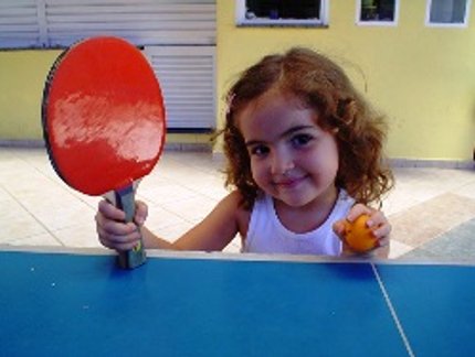 CRIATIVO PROMOVE BABY TÊNIS DE MESA