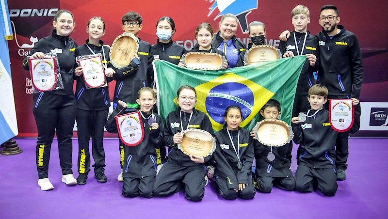 Equipe brasileira em Salta, na Argentina. Foto: Fe